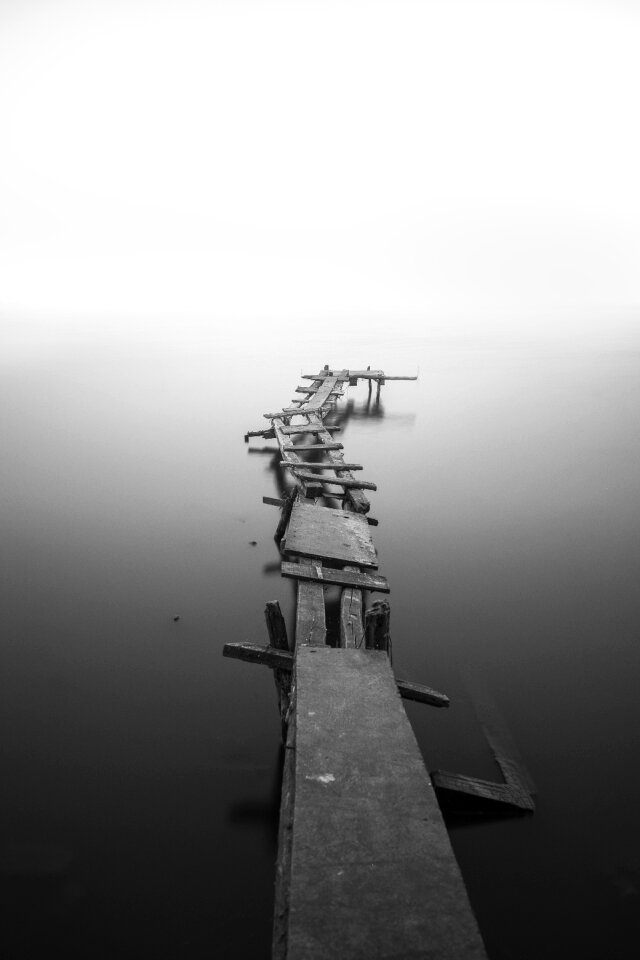 Jetty mist monochrome