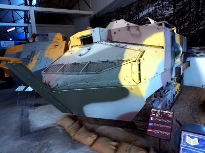 1916_Schneider_CA_16,_Tanks_in_the_Musée_des_Blindés,_France,_pic-3