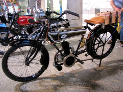 1917_Levis_motorcycle_left_side photo