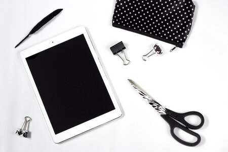 A feather ipad electronic equipment