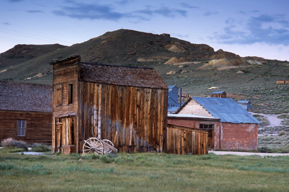 Ghost town abandoned