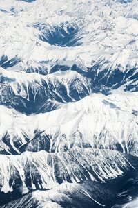 Mountains nature snow