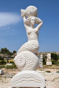 Aphrodite fish sculpture park photo