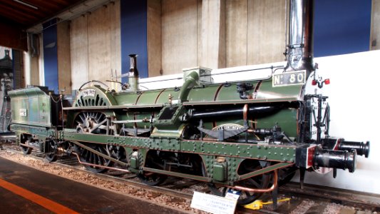 1852_Paris-Strasbourg_Railway_4-2-0_No_80_La_Continent_photo_3