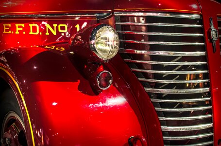 Firefighter front light car