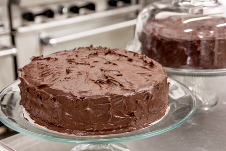 Chocolate cake sweet food photo