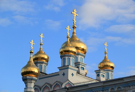 Orthodox cross gold
