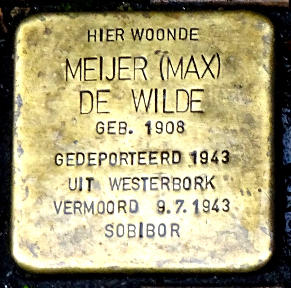20161116_Stolpersteine_Meijer_(Max)_de_Wilde_Folkingestraat_Groningen1