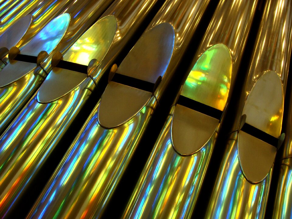 Metal reflection church