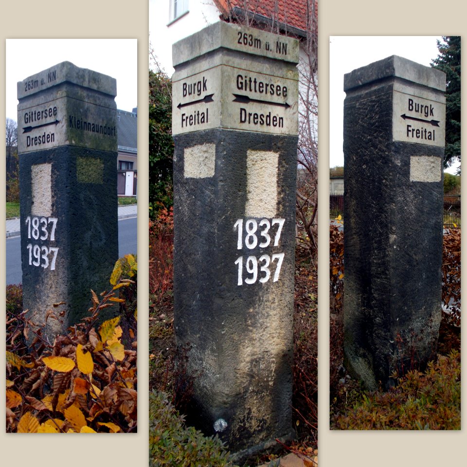 2017_Kleinnaundorf_Wegsäule_am_Messweg