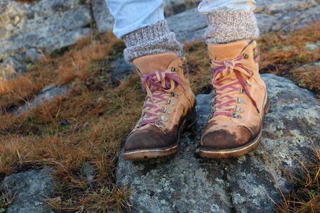 Dirt shoes stone