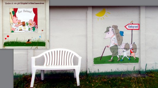 2017_Kleinnaundorf_Garagenrückwände_im_Kaitzbachtal