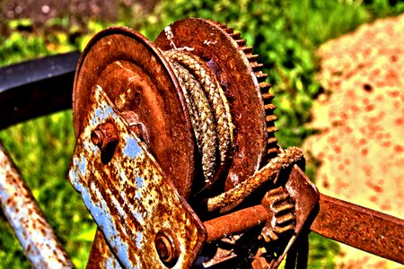 Hdr rust old
