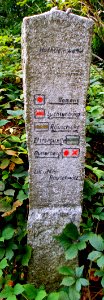 2017_Rammenau_Wanderstele_am_Hochstein_(Sibyllenstein)