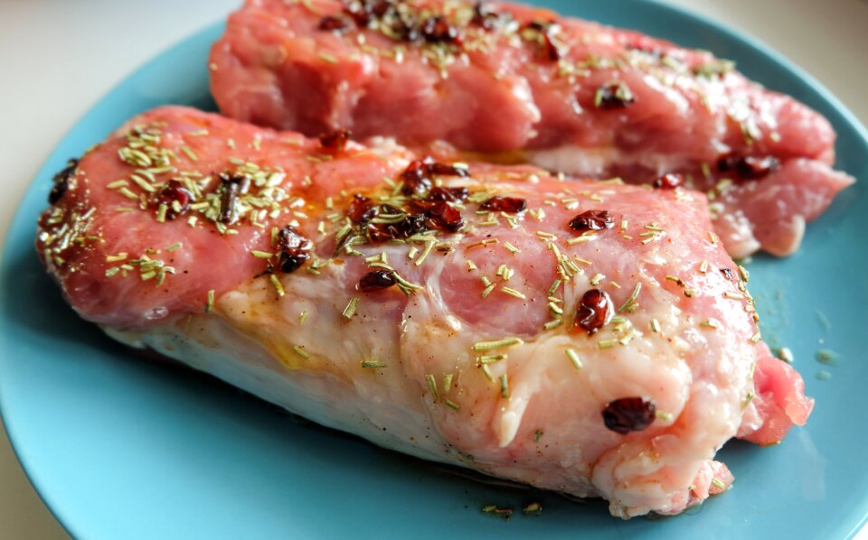 Meat cooking baking