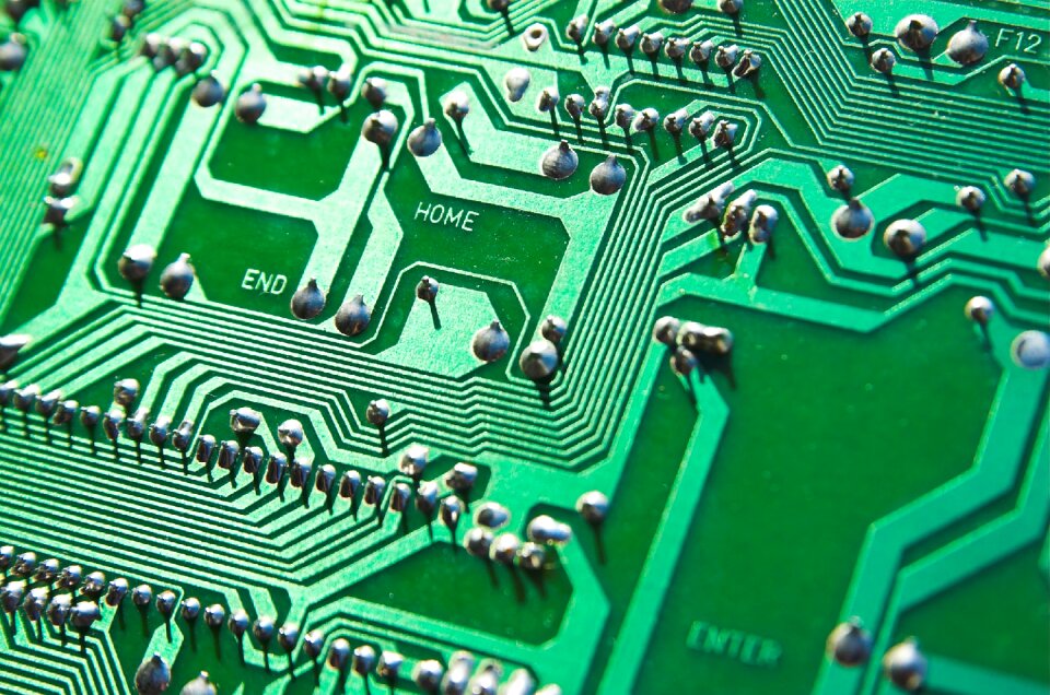 Background technology motherboard