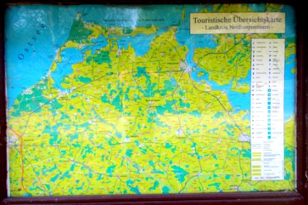 2017_Wustrow_Barnstorf_alte_Touristenkarte