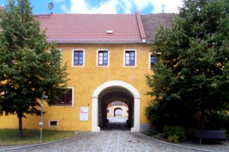 2017_Wilthen_Zugang_zum_historischen_Vierseitenhof_St._Barbara