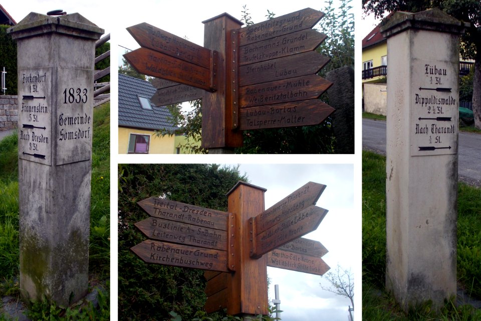 2017_Somsdorf_Wanderwegweiser_Säule_Butterstraße