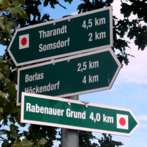 2017_Somsdorf_Wanderwegweiser_Butterstraße