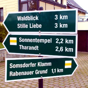 2017_Somsdorf_Wanderwegweiser_Somsdorfer_Klamm