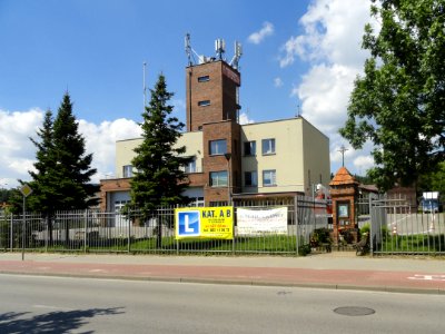 2017_Warszawa-Wesoła,_Straż_Pożarna_ul._Gościniec