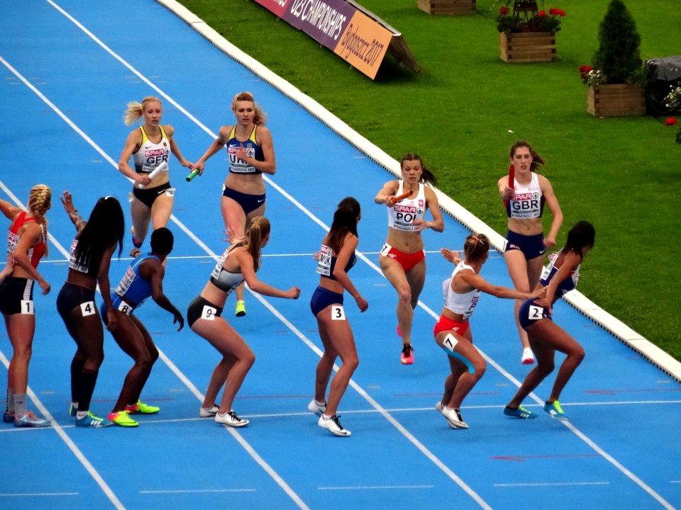 2017_European_Athletics_U23_Championships,_4x400m_relay_women_final_15_16-07-2017