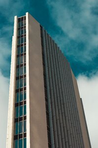 High-rise perspective sky photo