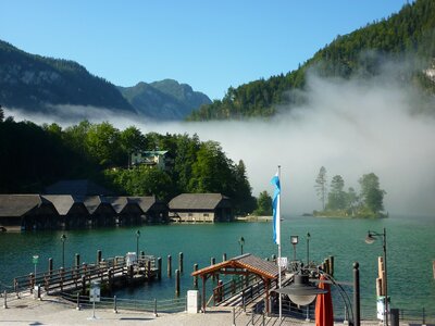 Königssee fog bavaria photo