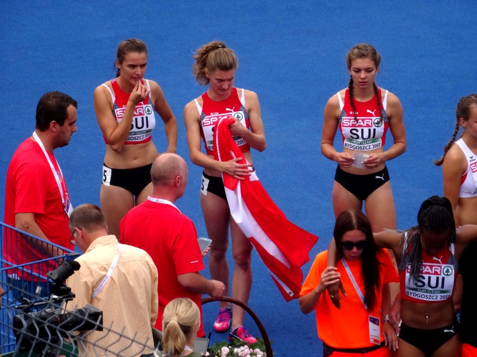 2017_European_Athletics_U23_Championships,_4x100m_relay_women_final16_16-07-2017
