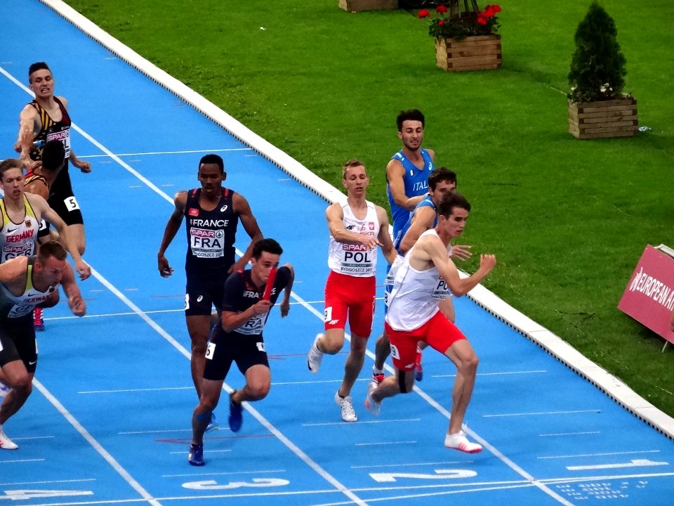 2017_European_Athletics_U23_Championships,_4x400m_relay_men_final_8_16-07-2017
