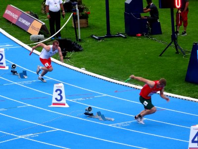 2017_European_Athletics_U23_Championships,_4x100m_relay_men_final6_16-07-2017