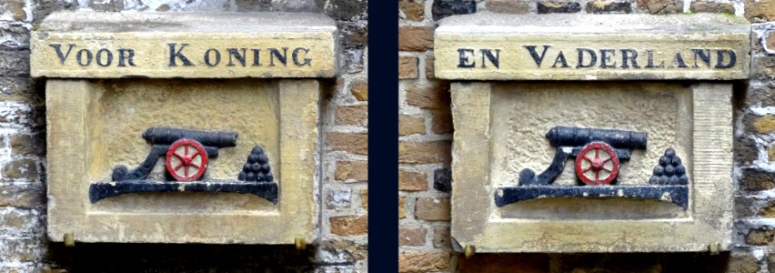 20150919_Gevelsteen_Voor_koning_en_vaderland_Achter_de_Kerk_Gouda