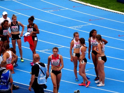 2017_European_Athletics_U23_Championships,_4x100m_relay_women_final12_16-07-2017