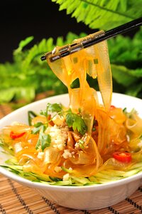 Salad crystal clear refreshing