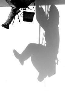 Decorator shadow monochrome