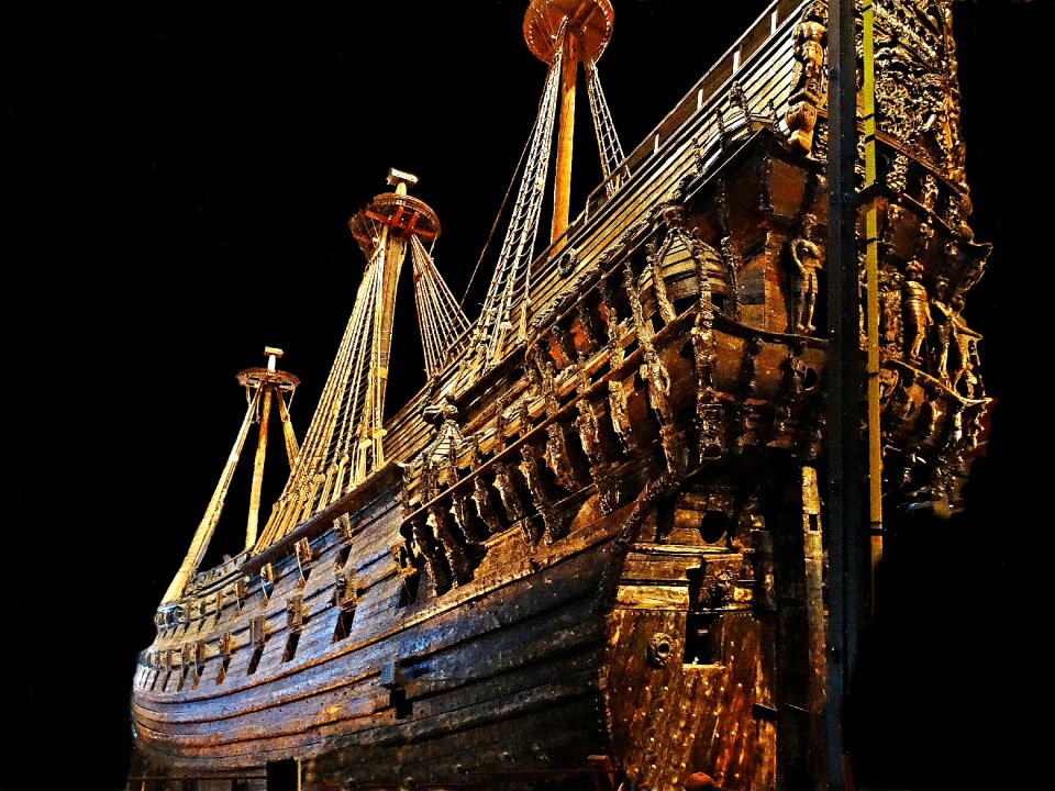 Sailing ship antique ships sweden