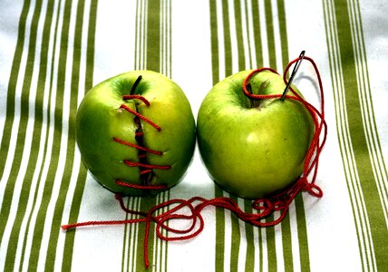Art creative apples