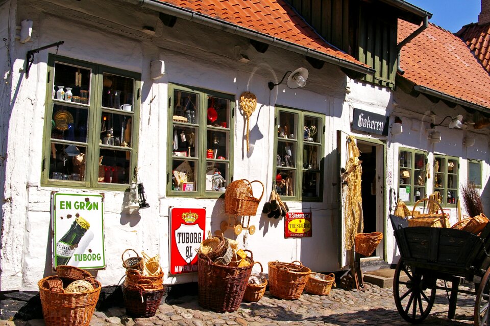 Old flea market used