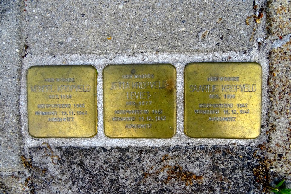 20160610_Stolpersteine_Stadskanaal_Oosterstraat45
