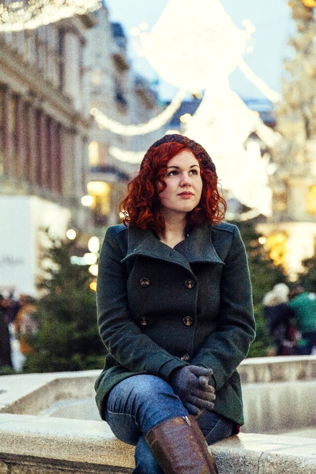 Xmas holiday portrait