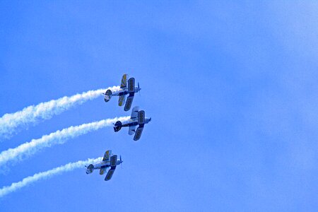 Aerobatic display formation photo