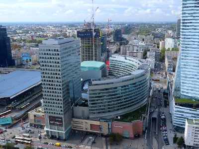 2019_Warszawa_widok_z_PKiN_na_Złote_Tarasy