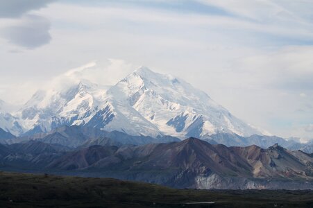 National landscape snow