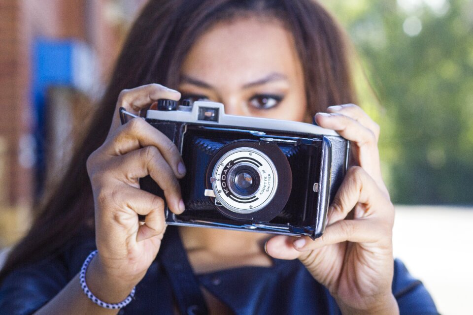 Female camera summer