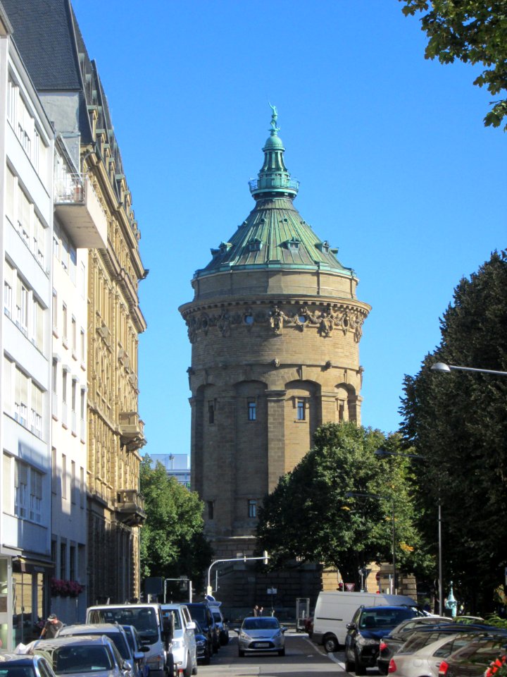 20180925Wasserturm_Mannheim01