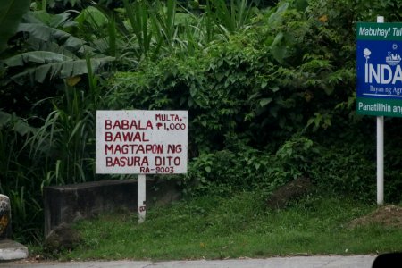 2019-07-08_Tagalog_no_dumping_sign_Limbon_Indang_Cavite_0672 photo