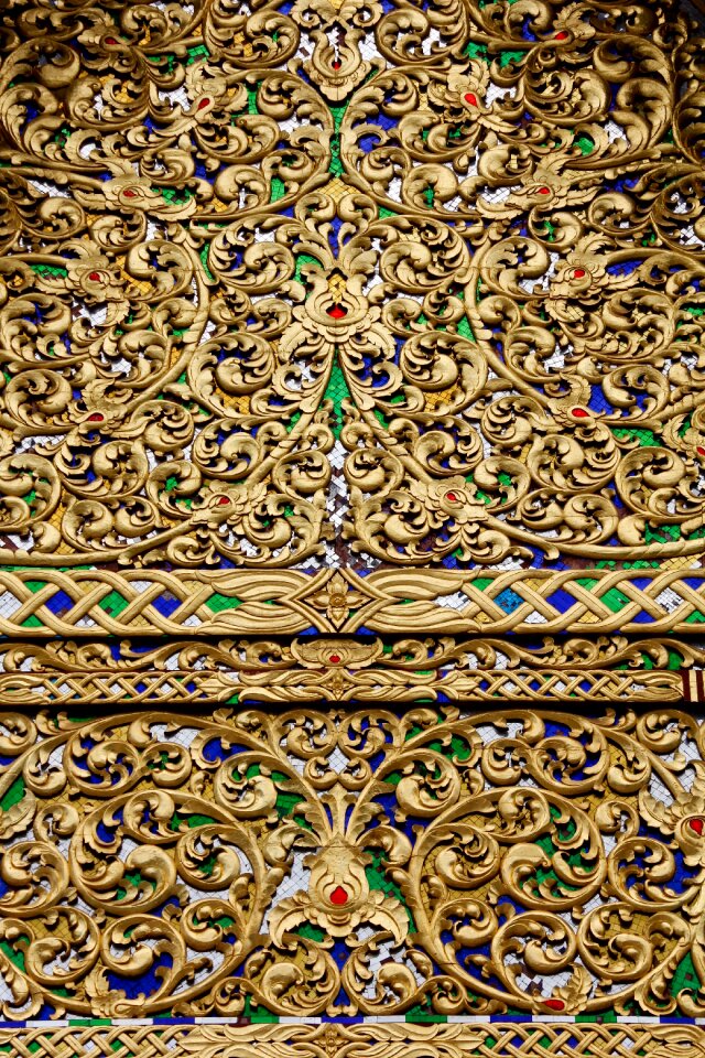 Golden background design