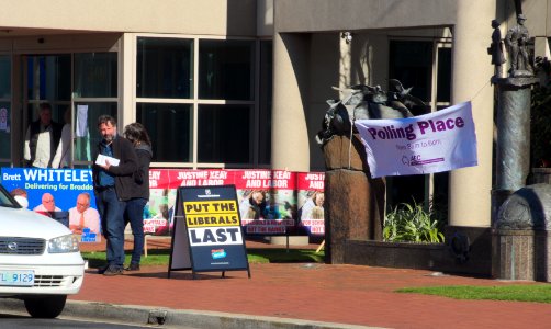 2018_Braddon_by-election_polling_at_Burnie_City_Council_20180728-001