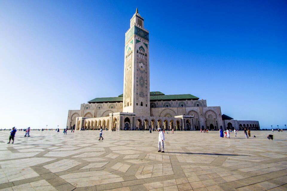 Mosque hassan 2 casablanca morocco